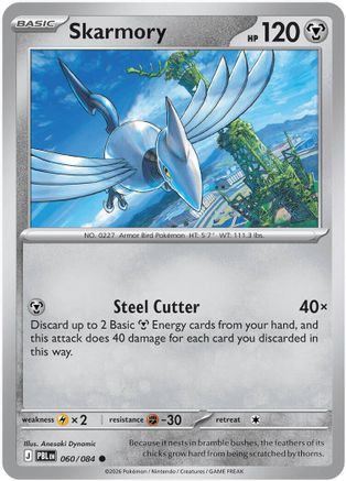 ME05: Pitch Black Skarmory #060
