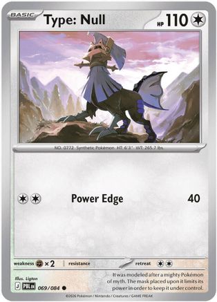 Type: Null Pokemon card