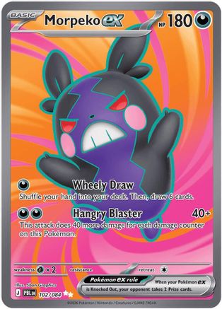 ME05: Pitch Black Morpeko ex #102