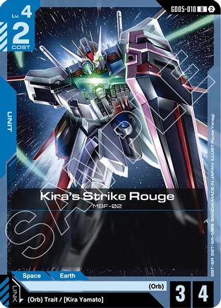 Kira's Strike Rouge