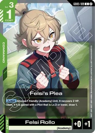 Felsi's Plea