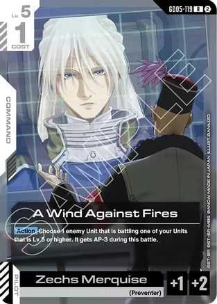 A Wind Against Fires