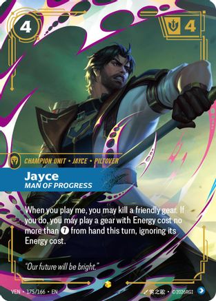 Jayce, Man of Progress