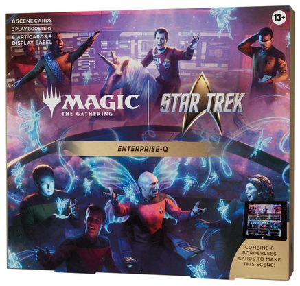 Star Trek Scene Box Enterprise-Q