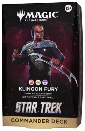 Star Trek Commander Deck Klingon Fury