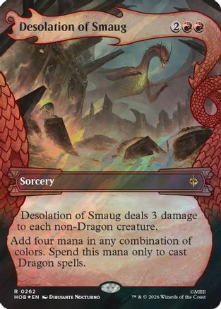 Desolation of Smaug (Showcase) (Surge Foil)
