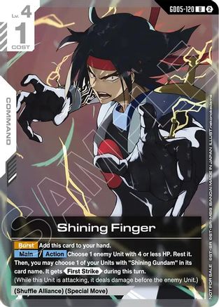 Shining Finger (GD05 Release Event)