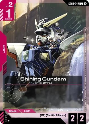 Shining Gundam (GD05 Release Event)