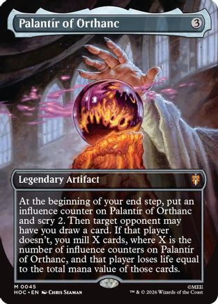 Palantir of Orthanc (Borderless)