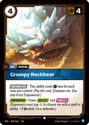 Grumpy Rockbear