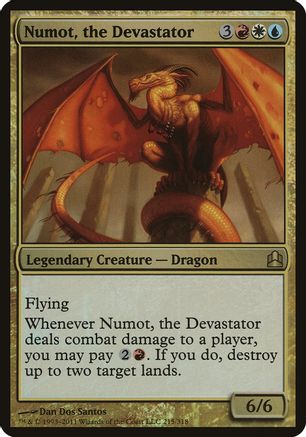 Numot, the Devastator (Commander)