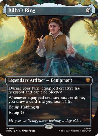 Bilbo's Ring (Borderless)