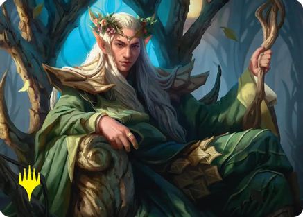 Thranduil, the Elvenking Art Card (Gold-Stamped)