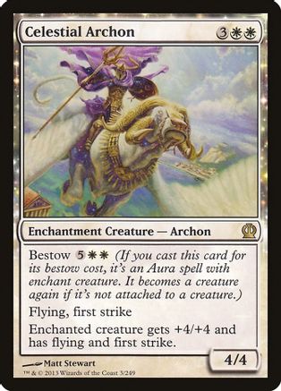 FRENCH Magic The Gathering Theros Theme Deck Celestial Archon TCG 