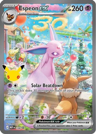 Kortet Espeon ex