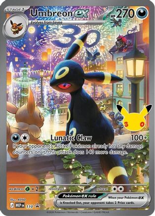 Kortet Umbreon ex