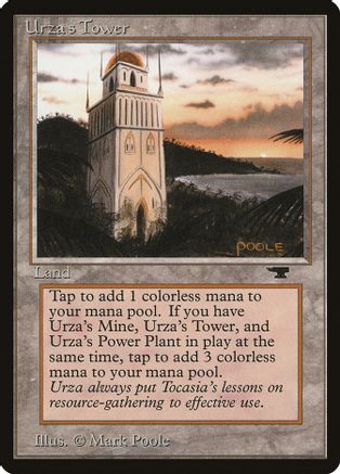 Urza's Tower (Shore) - Antiquities - Magic: The Gathering