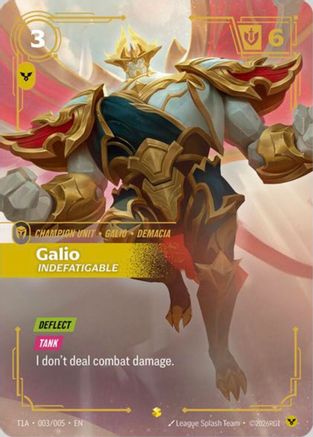 Galio, Indefatigable (T1 Worlds Champion Player Bundle)