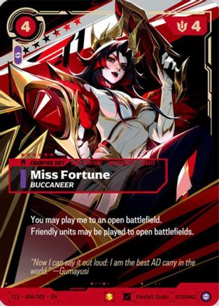 Miss Fortune, Buccaneer (T1 Worlds Champion Signature Edition Bundle)