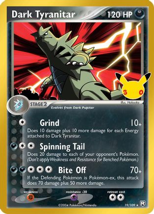 Kortet Dark Tyranitar