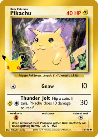 Kortet Pikachu