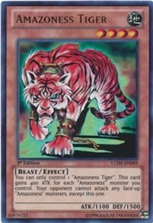 Yu-Gi-Oh! TCG – Amazoness Princess & Amazoness Baby Tiger (Ultra Rare) Set – Near Mint Condition – Konami Cards
