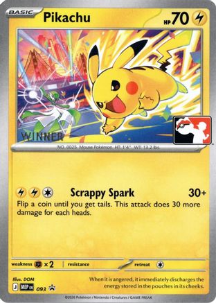 Kortet Pikachu