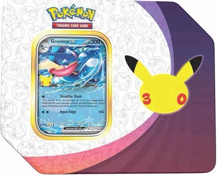 ex Tin [Greninja ex] (Retail Version)