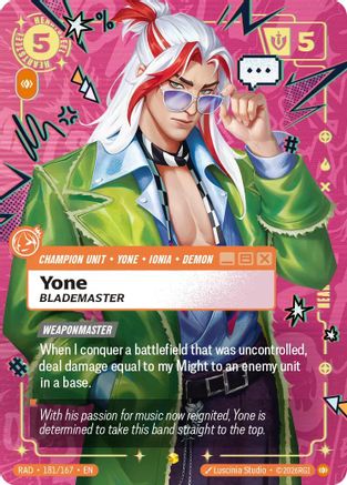 Yone, Blademaster (Overnumbered)