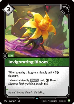 Invigorating Bloom