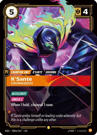 K'Sante, Courageous (Alternate Art)