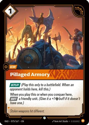 Pillaged Armory