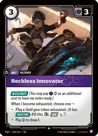 Reckless Innovator