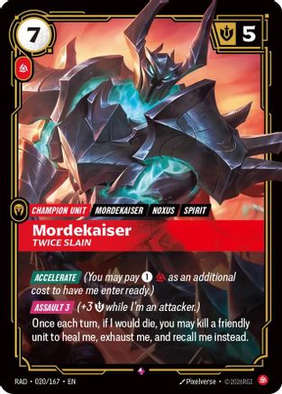 Mordekaiser, Twice Slain
