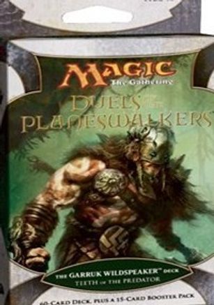 Duels of the Planeswalkers Teeth of the Predator Garruk Wildspeaker Deck