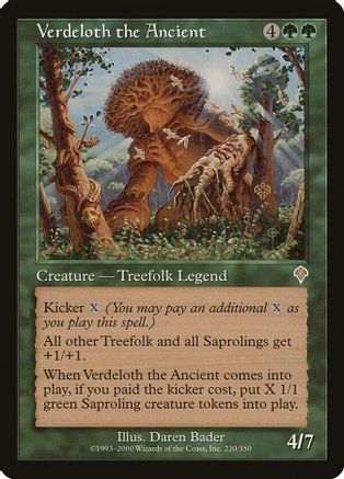 Verdeloth, o Antigo (Verdeloth the Ancient) · Invasion (INV) #220