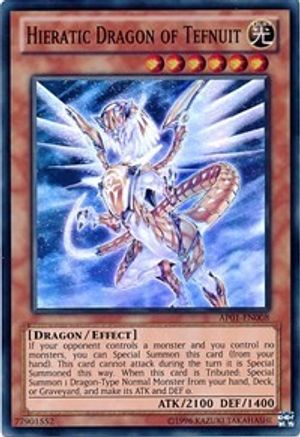 Hieratic Dragon of Tefnuit - Astral Pack 1 - YuGiOh