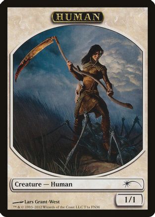 Human // Wolf Double-Sided Token