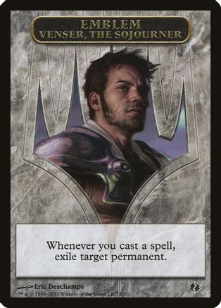 Emblem - Venser, the Sojourner