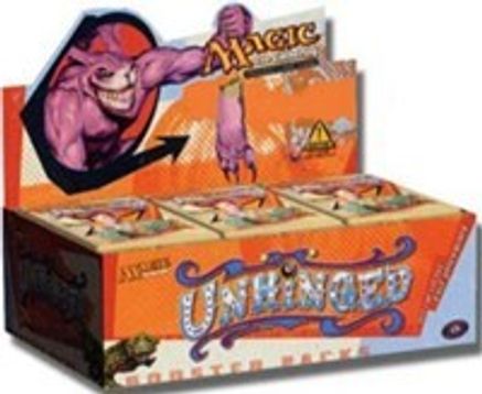 MTG Unhinged Factory Sealed Booster Pack English Magic the Gathering 