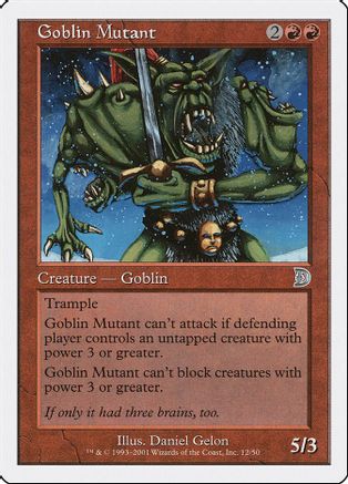 Goblin Mutant - Deckmasters Garfield vs Finkel - Magic: The Gathering