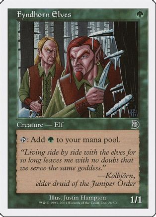 Fyndhorn Elves
