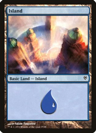 Island (39) - Duel Decks: Jace vs. Vraska - Magic: The Gathering