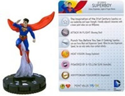 DC Heroclix Superman and the Legion of Super-Heroes 046 Superboy Super Rare 