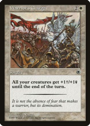 Warrior's Charge (Flavor Text)