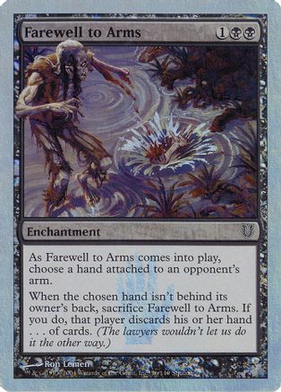 Farewell to Arms (Alternate Foil)