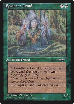 Fyndhorn Druid (Facing Right)