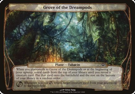 Grove of the Dreampods (Planechase 2012)
