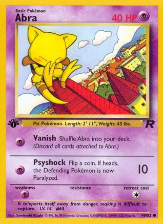 Team Rocket Abra #49