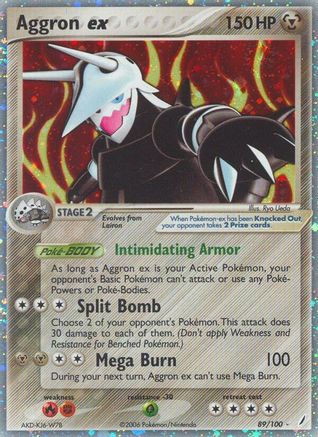 Crystal Guardians Aggron ex #89